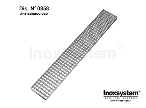 Grilles standards antidérapante en acier inoxydable