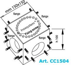 drawing floor drain without siphoning in stainless steel