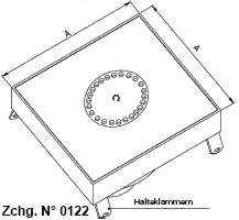 Serie massiv Fabrikationsstärke 3-6-8 mm mit verstärkter Platte für hohe Fahrbelastung