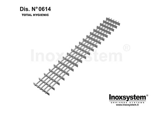 Rejillas Total Hygienic multi-slot malla 50x22