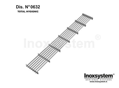 Rejillas Total Hygienic multi-slot malla 160x16